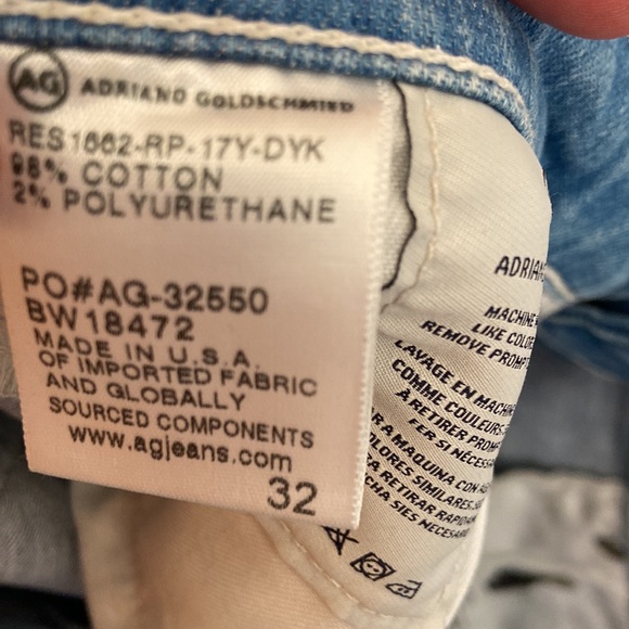 AG Adriano Goldschmied The Jodi High Rise Crop Slim Flare, 32x27, NWT, $245 MSRP - Picture 6 of 12